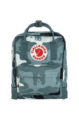 Kanken Graphics Mini - Nimbus Blue-Hidden Animals